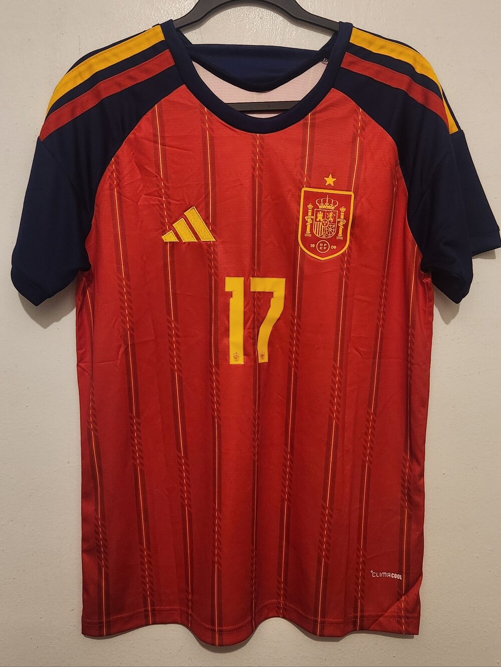 Spain #26 Home Williams Jr Jersey